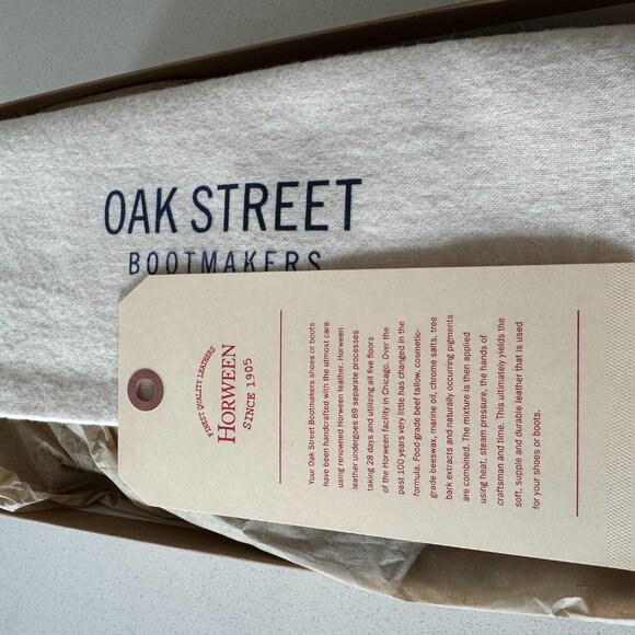 Oak Street Bootmakers Leather Rowing Oxfords - Picture 7 of 8